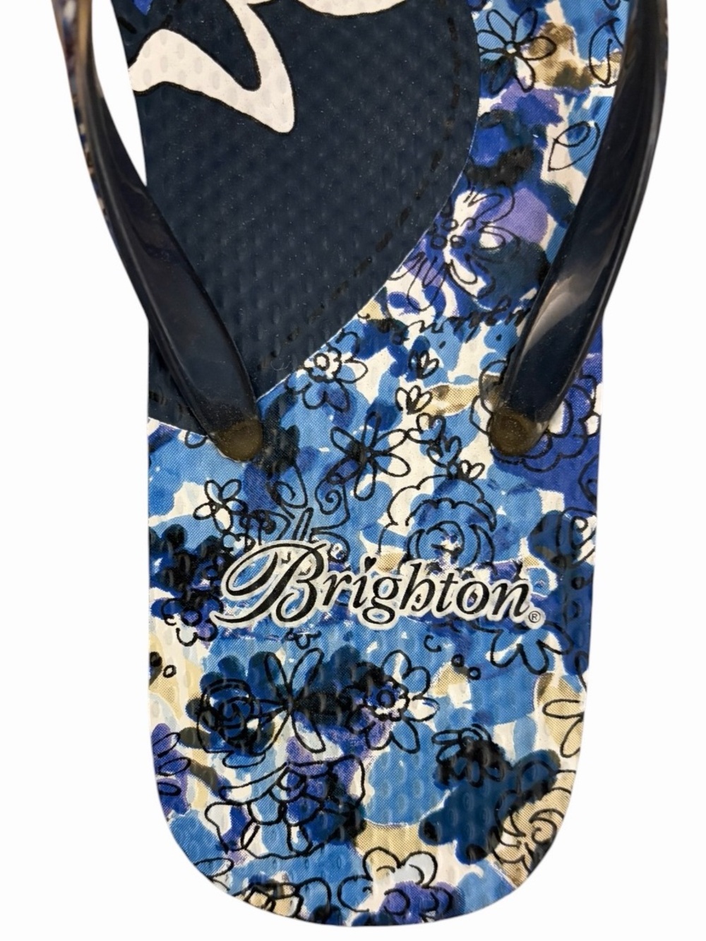 Brighton Flip Flops Dahlia Love Bouquet Size 8 - Picture 5 of 6